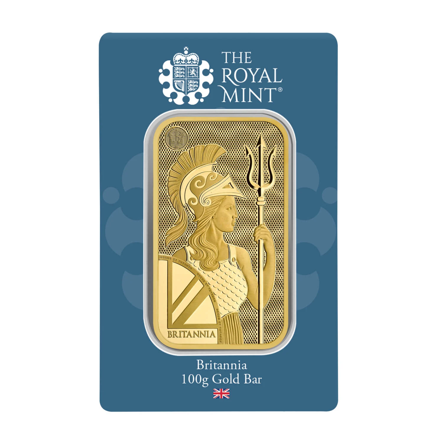 Britannia 100g Gold Bullion Minted Bar Bullion | 999.9 Fine Gold