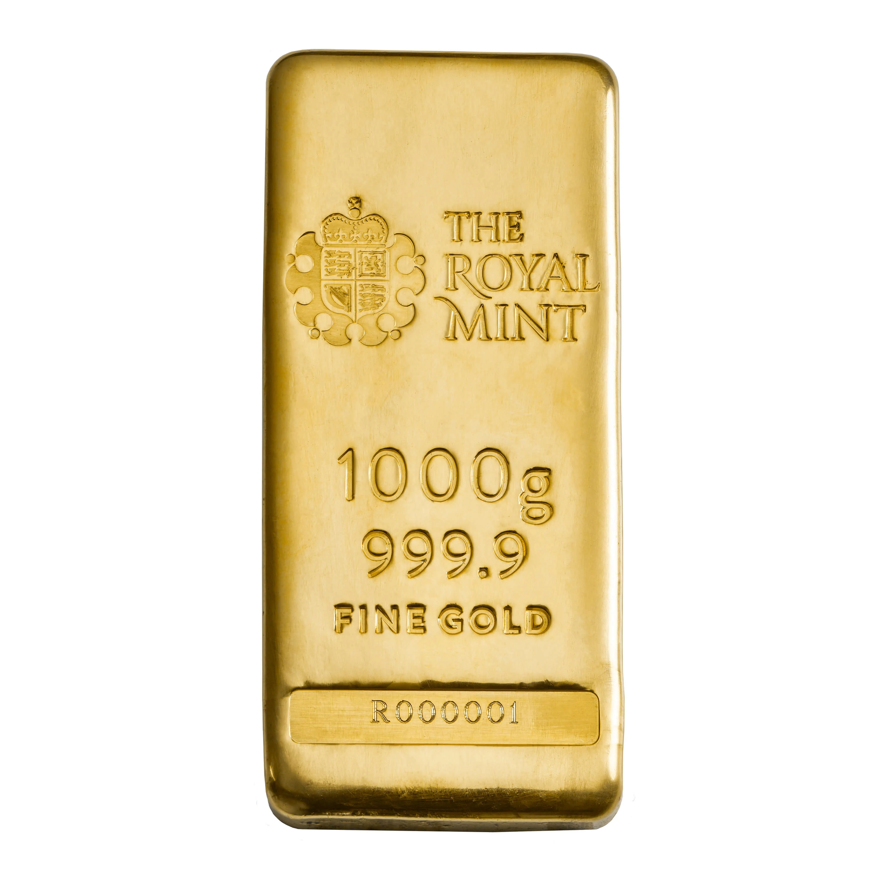 1kg Gold Bullion Cast Bar Bullion | 999.9 Fine Gold