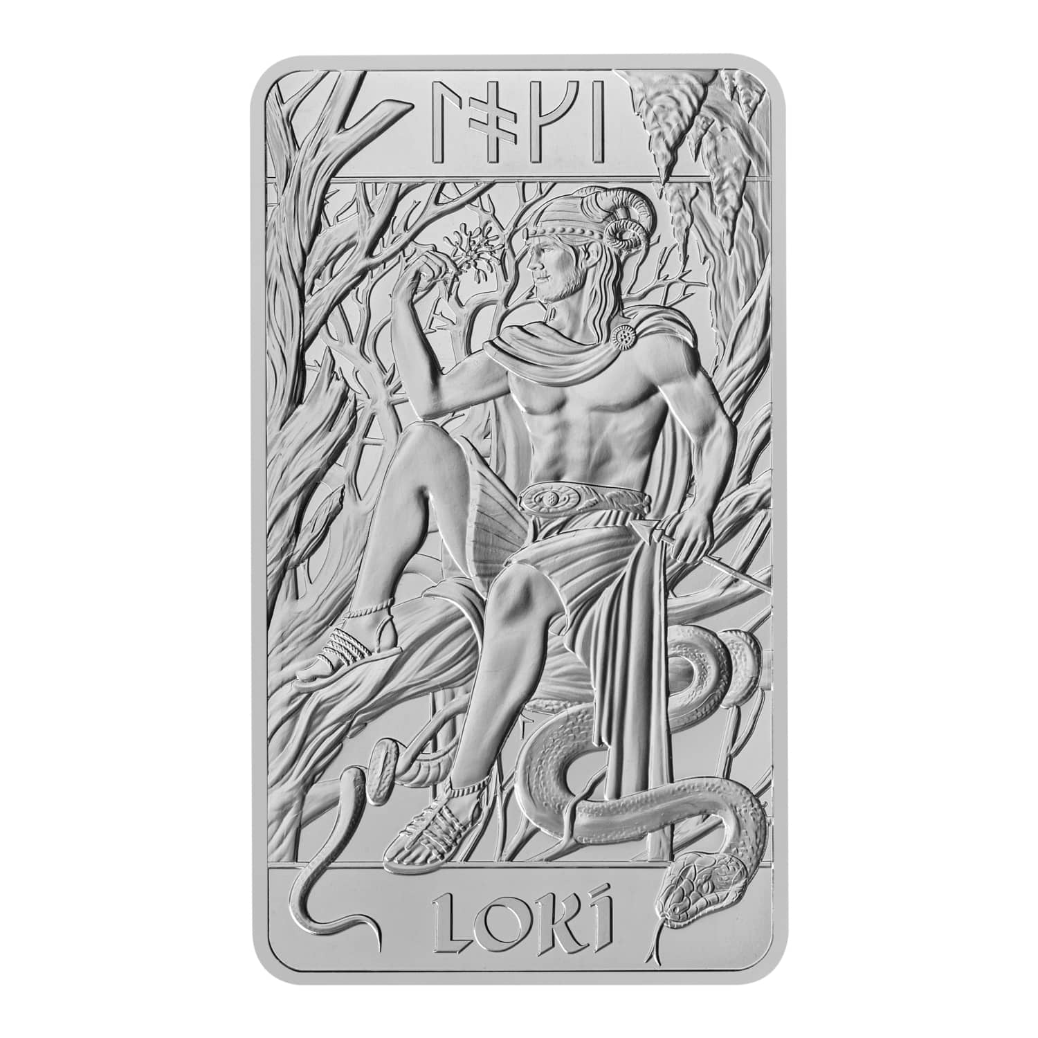 Loki 10oz Silver Minted Bullion Bar Bullion | Limited to 7,000 bars worldwide