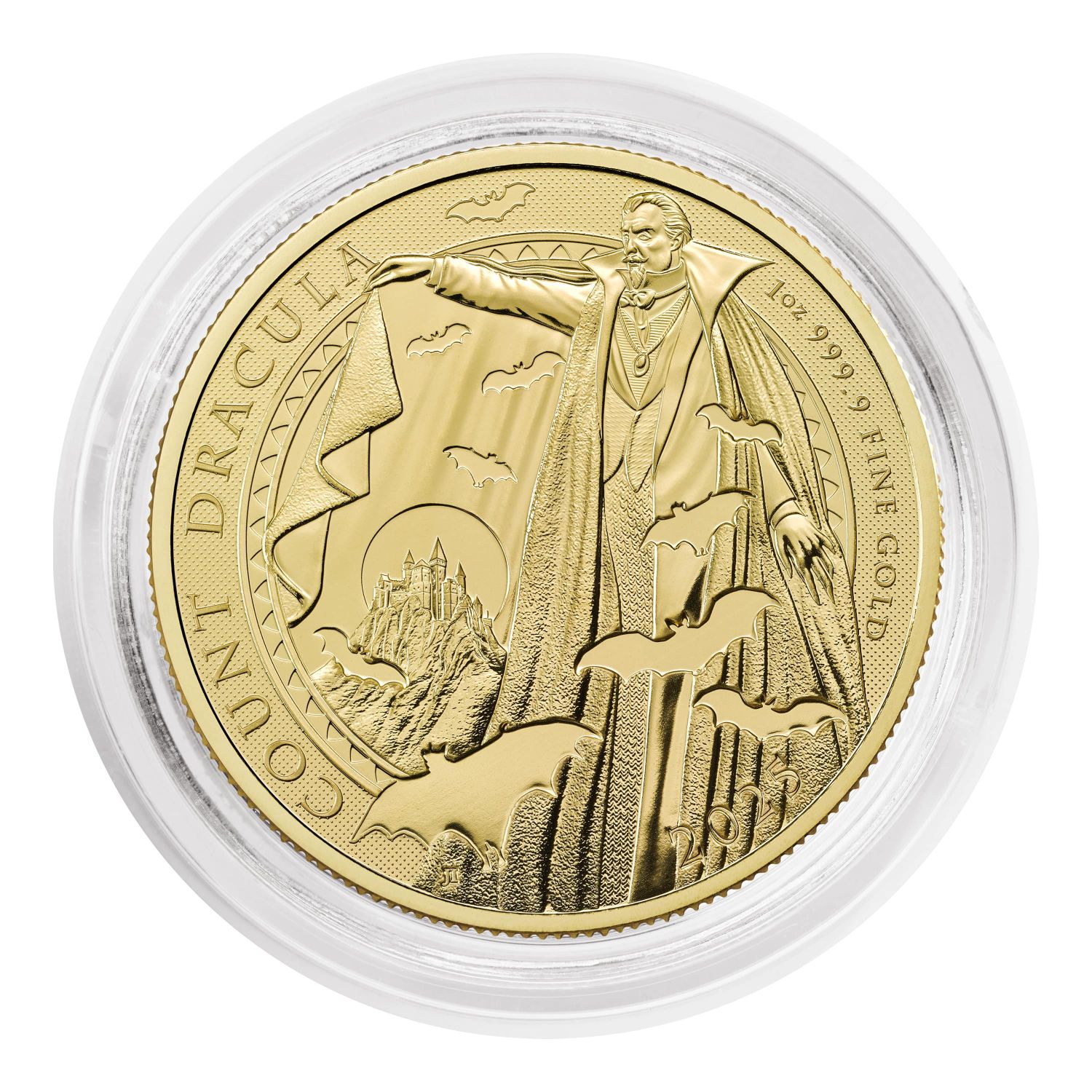 Count Dracula 2025 1oz Gold Bullion Coin Bullion | Limited to 5,000 coins worldwide